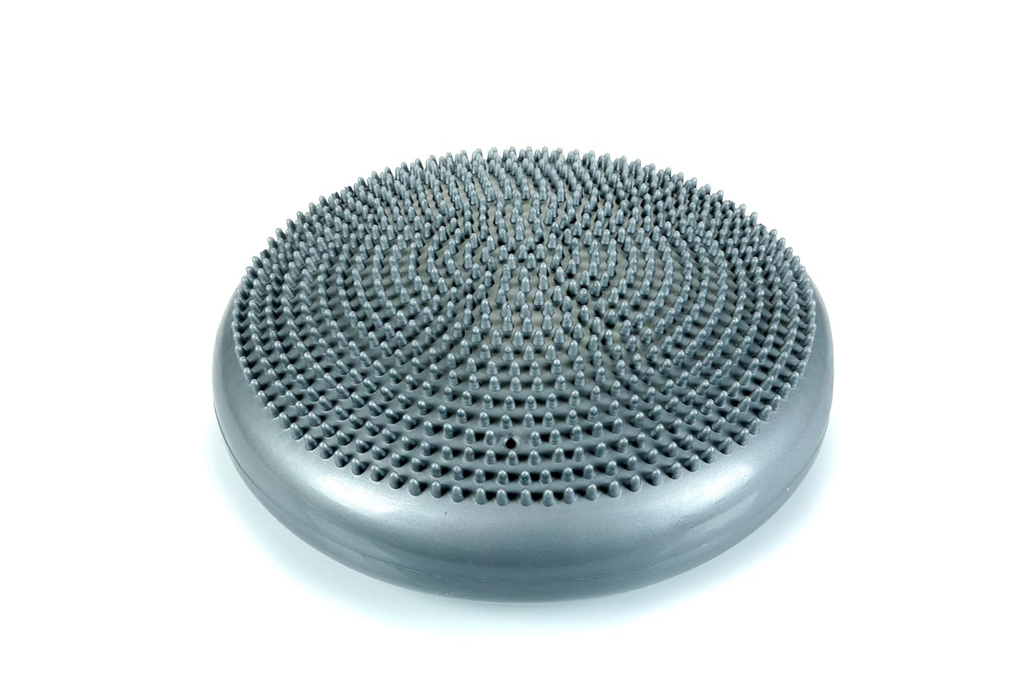 Cando-30-1870 CanDo Inflatable Balance Disc for Balance Training, Proprioception, Strengthening Lower Extremities, Posture, Back Pain, Stress Relief, Restlessness and Anxiety. Black, 14” Diameter