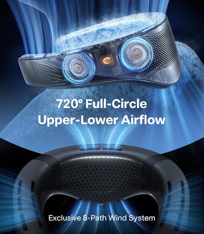 TORRAS COOLiFY 2025 Cyber AI Neck Air Conditioner, Ultimate Cooling
