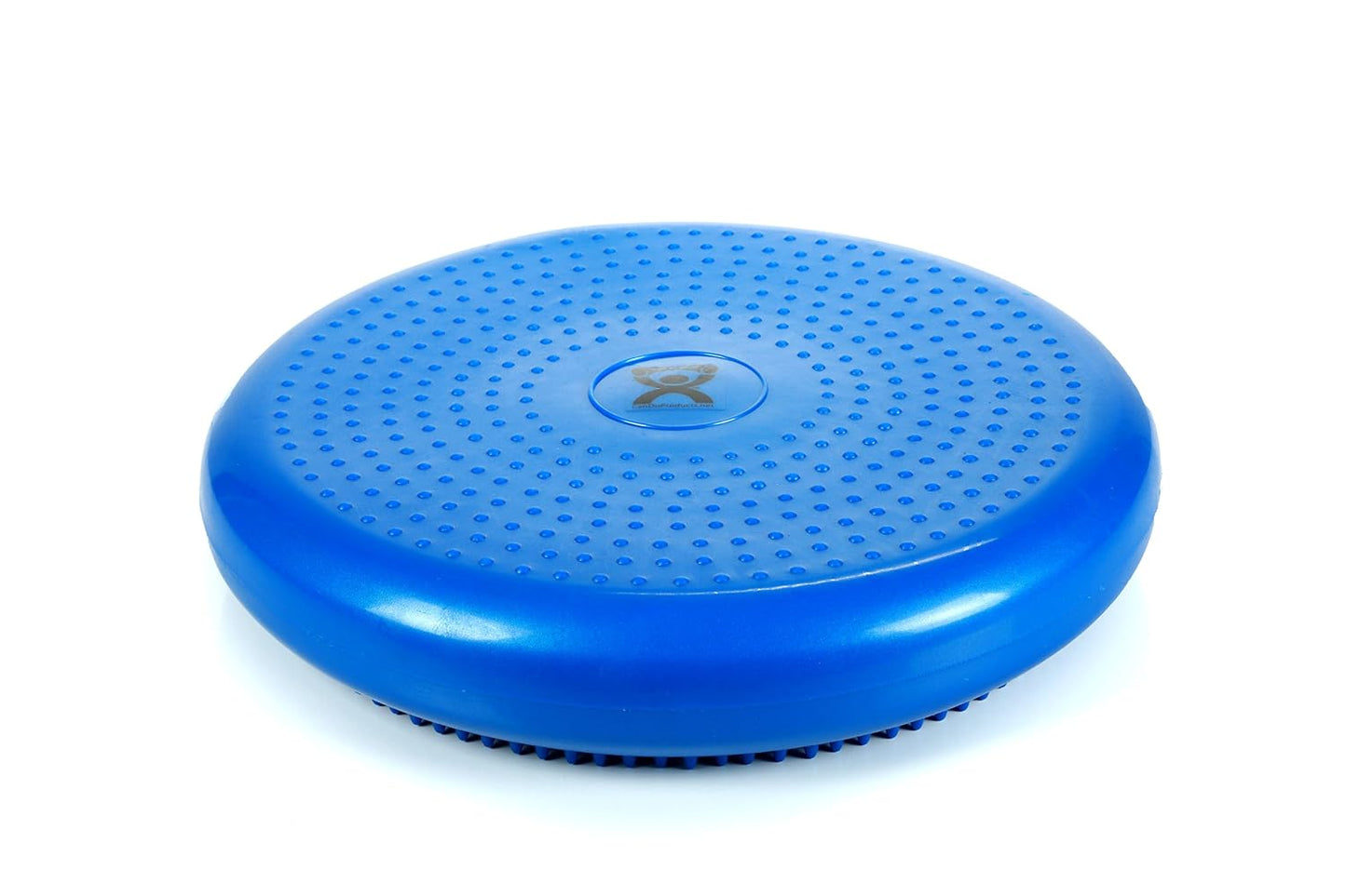 Cando-30-1870 CanDo Inflatable Balance Disc for Balance Training, Proprioception, Strengthening Lower Extremities, Posture, Back Pain, Stress Relief, Restlessness and Anxiety. Black, 14” Diameter
