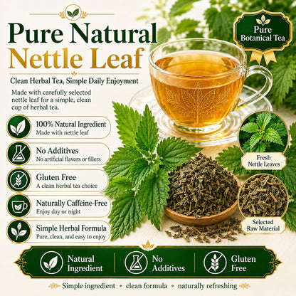 WOTIHA Stinging Nettle Leaf Tea Bags, 150 Count, No Added Sweetener