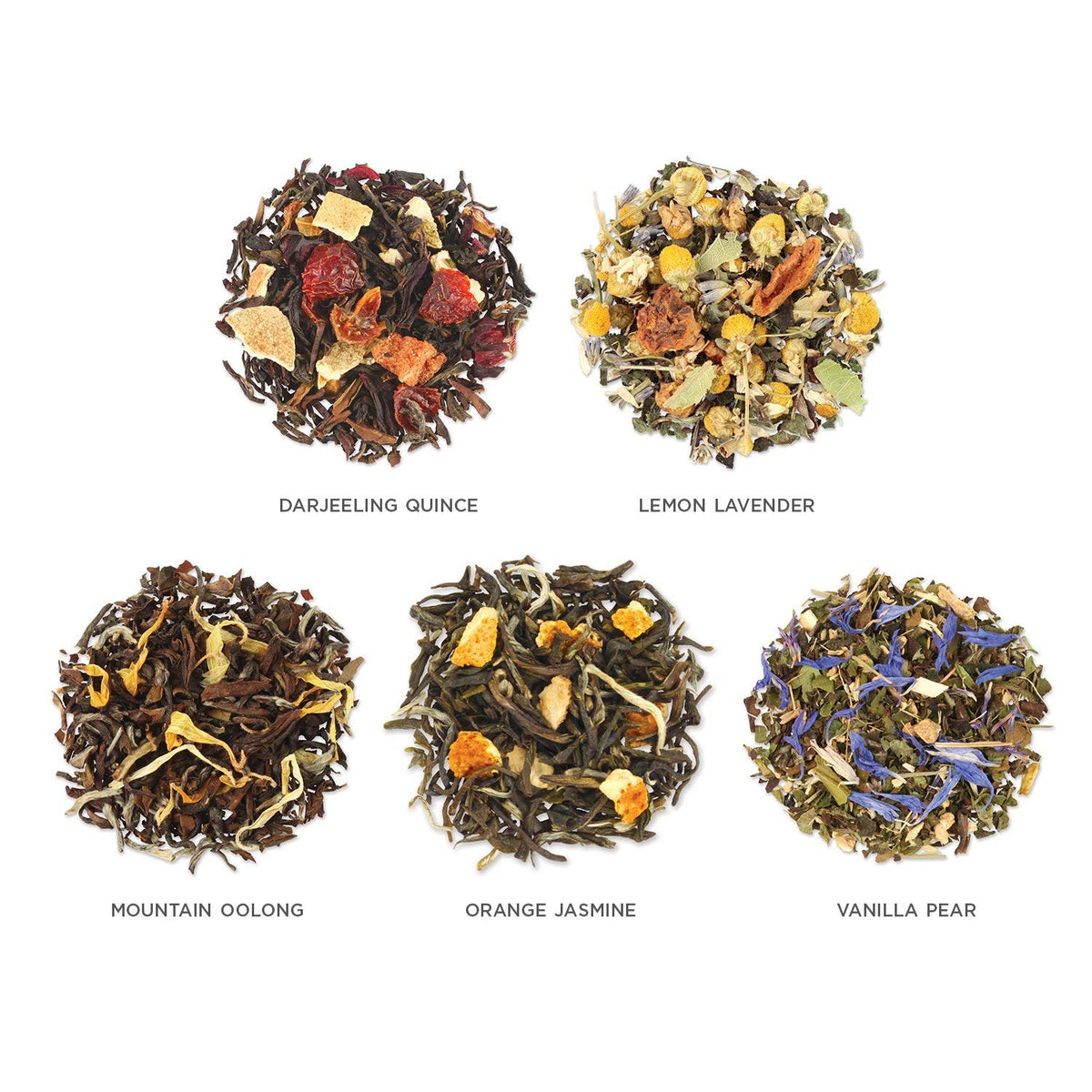 Tea Forte Single Steeps Tea Sampler, 15 Loose Leaf Pouches