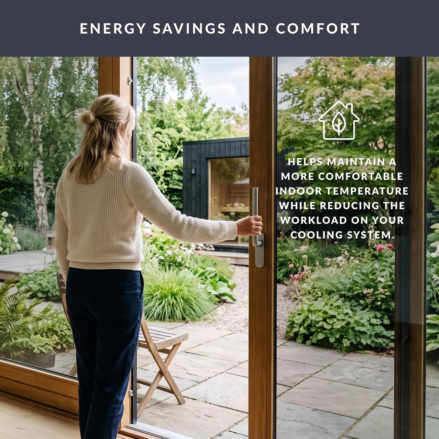 Blackout Light Effects Window Privacy Film by Artscape - Light Blocking Blackout Film, Static Cling, Full Coverage Privacy, Light Control, Helps Create a Calm, Focused Space - 17.72 x 72 Inch