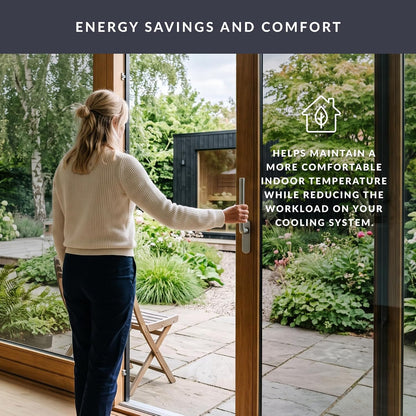 Blackout Light Effects Window Privacy Film by Artscape - Light Blocking Blackout Film, Static Cling, Full Coverage Privacy, Light Control, Helps Create a Calm, Focused Space - 17.72 x 72 Inch