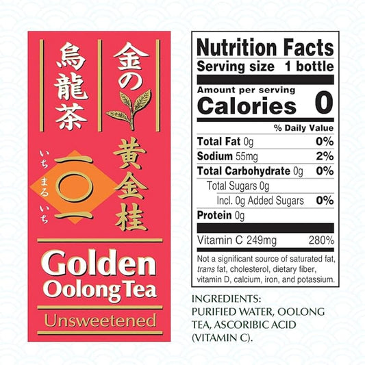 Ito En Golden Oolong Tea, Unsweetened, 10.6 Ounce (Pack of 12)