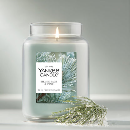Yankee Candle Balsam & Cedar Scented Candle, 22oz Large Jar