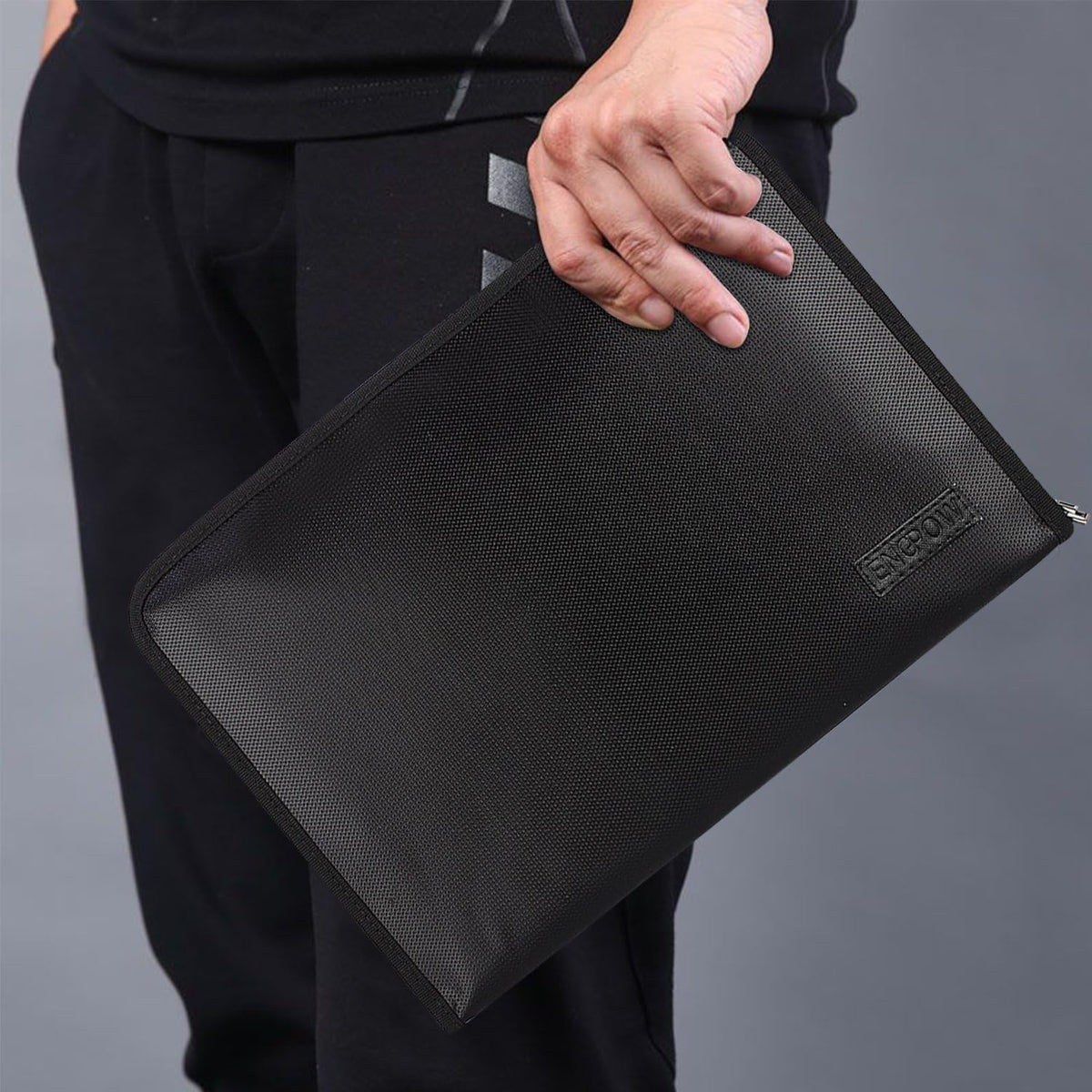 ENGPOW Expanding File Folder,Fireproof 13 Pockets Document Organizer Bag