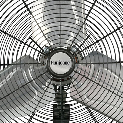 Hurricane Classic 6 Inch Clip Fan, 2 Speed Portable Desk Table Fan with Tilt, White