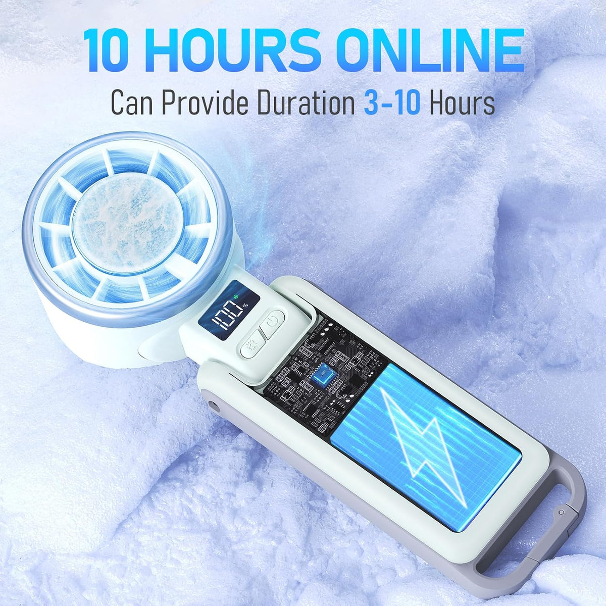 PlayHot Portable Handheld Cooling Fan, Travel Essentials, Gifts for Women