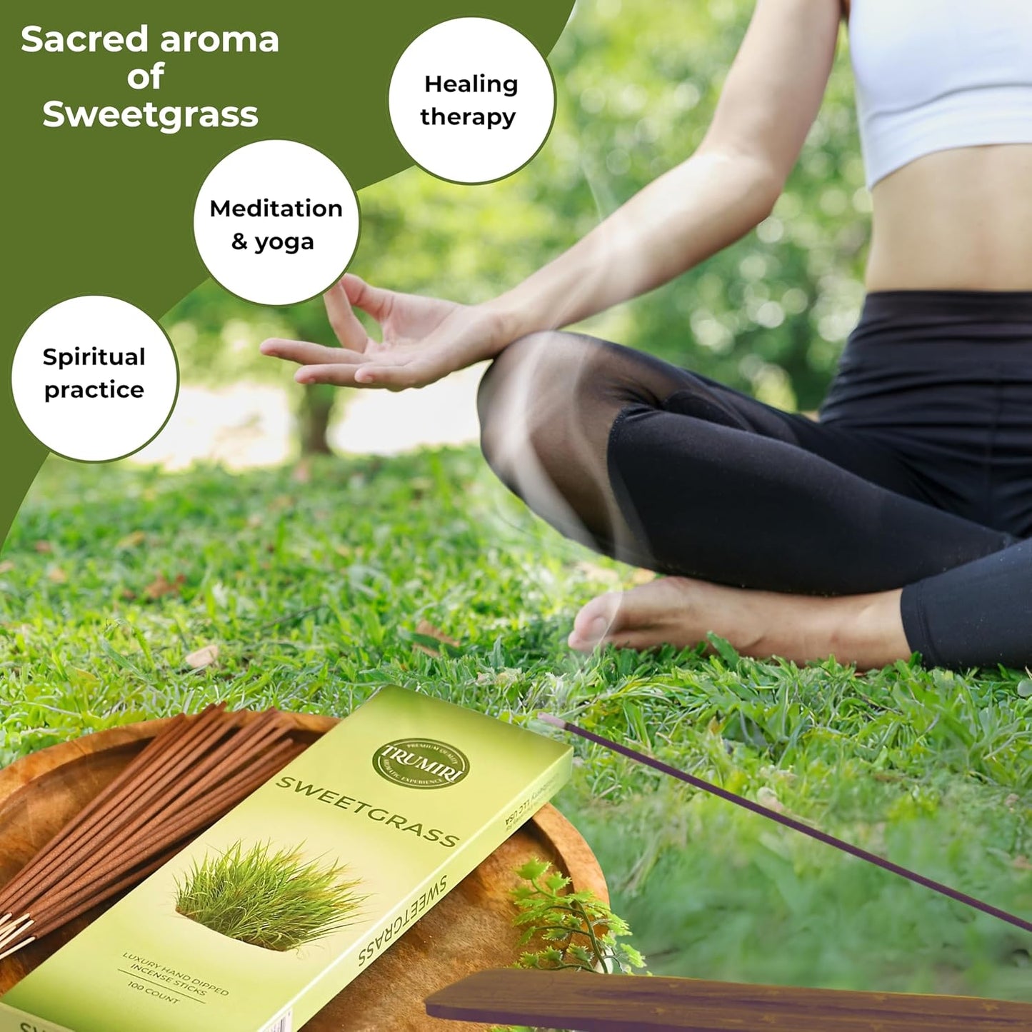 Hem Incense Sticks Variety Pack #23-120 Insence-Sticks (6 Incents x 20 Insense) + Incense Stick Holder with 6 Most Liked Scents Including Patchouli Dragons Blood White Sage Frankincense-Myrrh