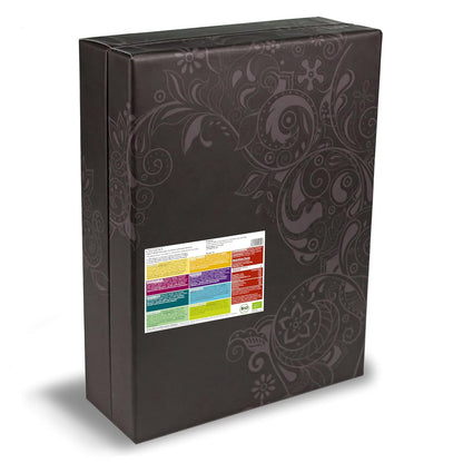 Creano Organic Herbal Tea Sampler Gift Set - Tea Gift Box - 27 Organic Tea Bags in 9 Different Varieties 54 g