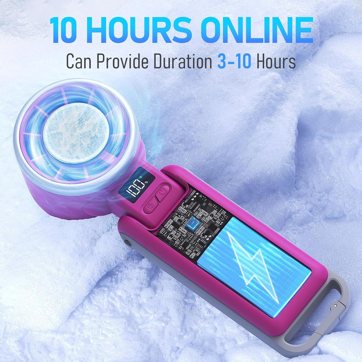 PlayHot Portable Handheld Cooling Fan, Travel Essentials, Gifts for Women