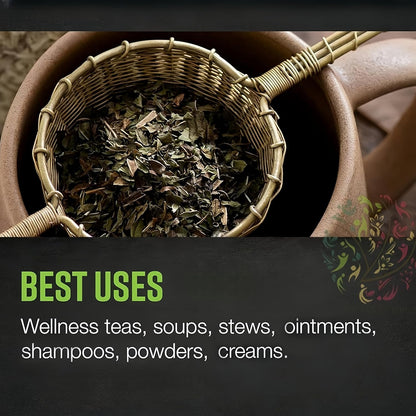 Premium Nettle Leaf Tea 4 oz (113g) - Dried Loose Leaves