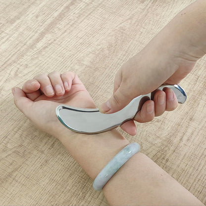 BYYDDIY-Non-Magnetic 304 Stainless Steel Gua Sha Muscle Scraper Tool for Scar Tissue,Muscle Scraping Tool for Massage Scraper,IASTM Tools for Physical Therapy, Soft Tissue Massage