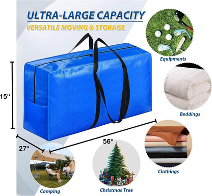 Extra Large Storage Bags, 57 Gallon XXL Jumbo Large Moving Bags Heavy Duty