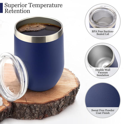 Tea Lovers Gifts Basket - Gift Set Include Temperature Retention Cup 12 Special Blend Teabags & Honey Presented in Beautiful Gift Bag For Women & Men - Birthday, Get Well, Thinking of You Care Package