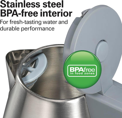 Hamilton Beach 1 Liter Electric Tea Kettle, Water Boiler & Heater