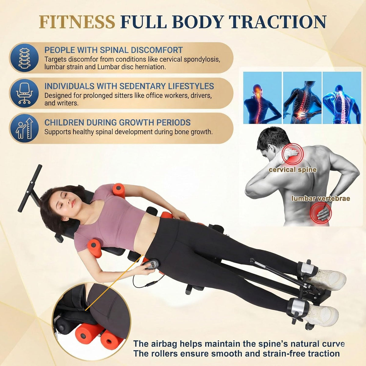 Spinal Decompression Machine Decompression Table for Back Pain Relief