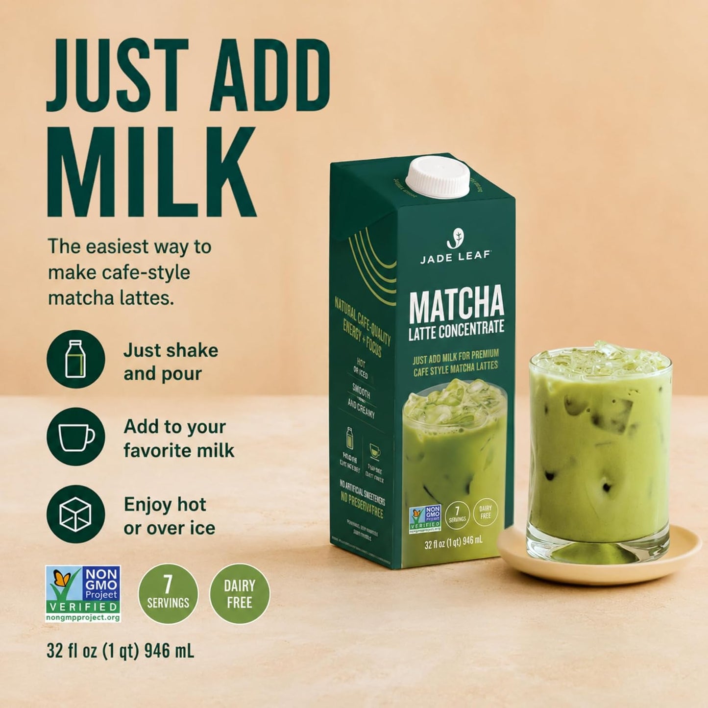 Jade Leaf Matcha Latte Mix, Pumpkin Spice, 91g / 3.2oz