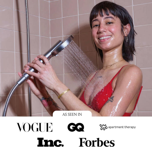 sproos! - Handheld Showerhead, High Performance Filtration, Moonlight
