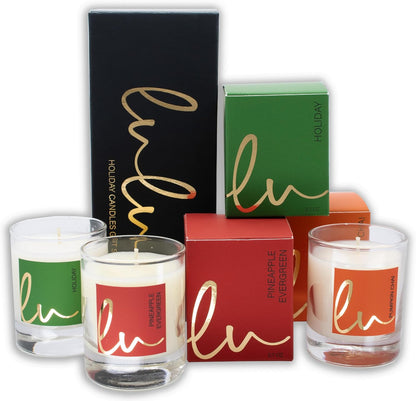 Lulu Candles | Jasmine, Oud & Sandalwood | Luxury Scented Soy Jar Candle | Hand Poured in The USA | Highly Scented & Long Lasting (9 Oz.)