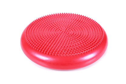 Cando-30-1870 CanDo Inflatable Balance Disc for Balance Training, Proprioception, Strengthening Lower Extremities, Posture, Back Pain, Stress Relief, Restlessness and Anxiety. Black, 14” Diameter