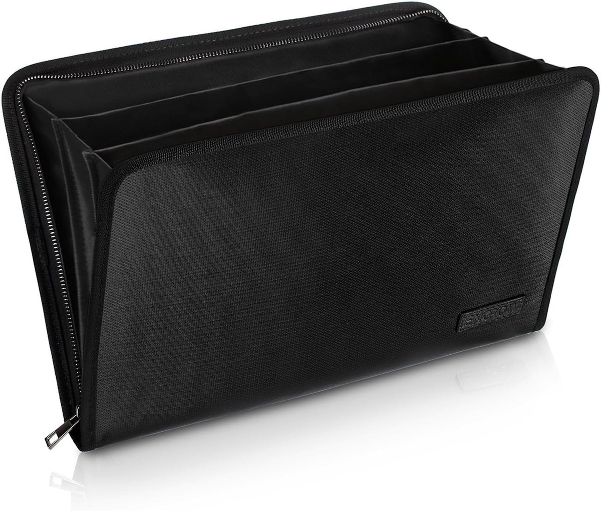 ENGPOW Expanding File Folder,Fireproof 13 Pockets Document Organizer Bag
