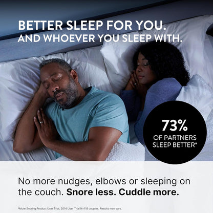 Mute Nasal Dilator Snoring Solution | Starter Pack 3 Sizes | Snore Less & Sleep Better | Nasal Strip Alternative | Comfortable Breathing Aids for Better Sleep & Improved Airflow