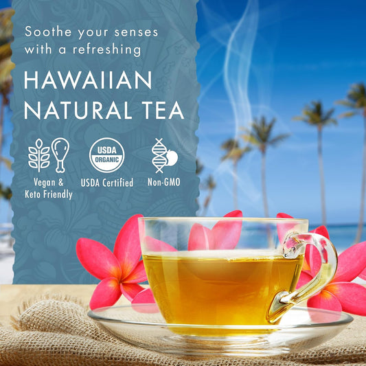 Hawaiian Natural Tea Organic Maui Lavender Earl Grey - 20 Bags