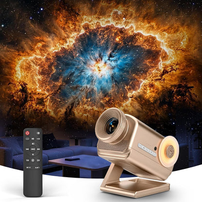 Rossetta 3D Projector with 60 Scenes, Galaxy Star Projector for Room Decor | Bluetooth Speaker, 1H/2H Timer & Remote, Night Light for Bedroom, Party, Christmas & Birthday Gifts for Adults, Girls, Boys