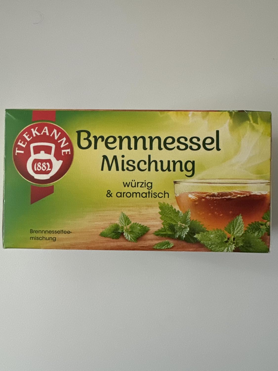 TEEKANNE Brennessel (stinging nettle) 2x 20 tea bags / fresh + direct german-import