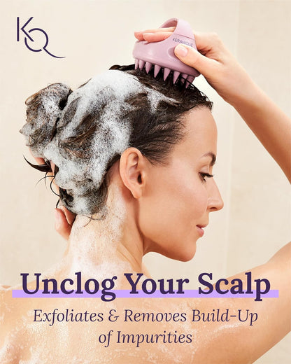 Keranique Scalp Therapy Manual Massager Hair Growth Stimulator for Dry or Wet Hair