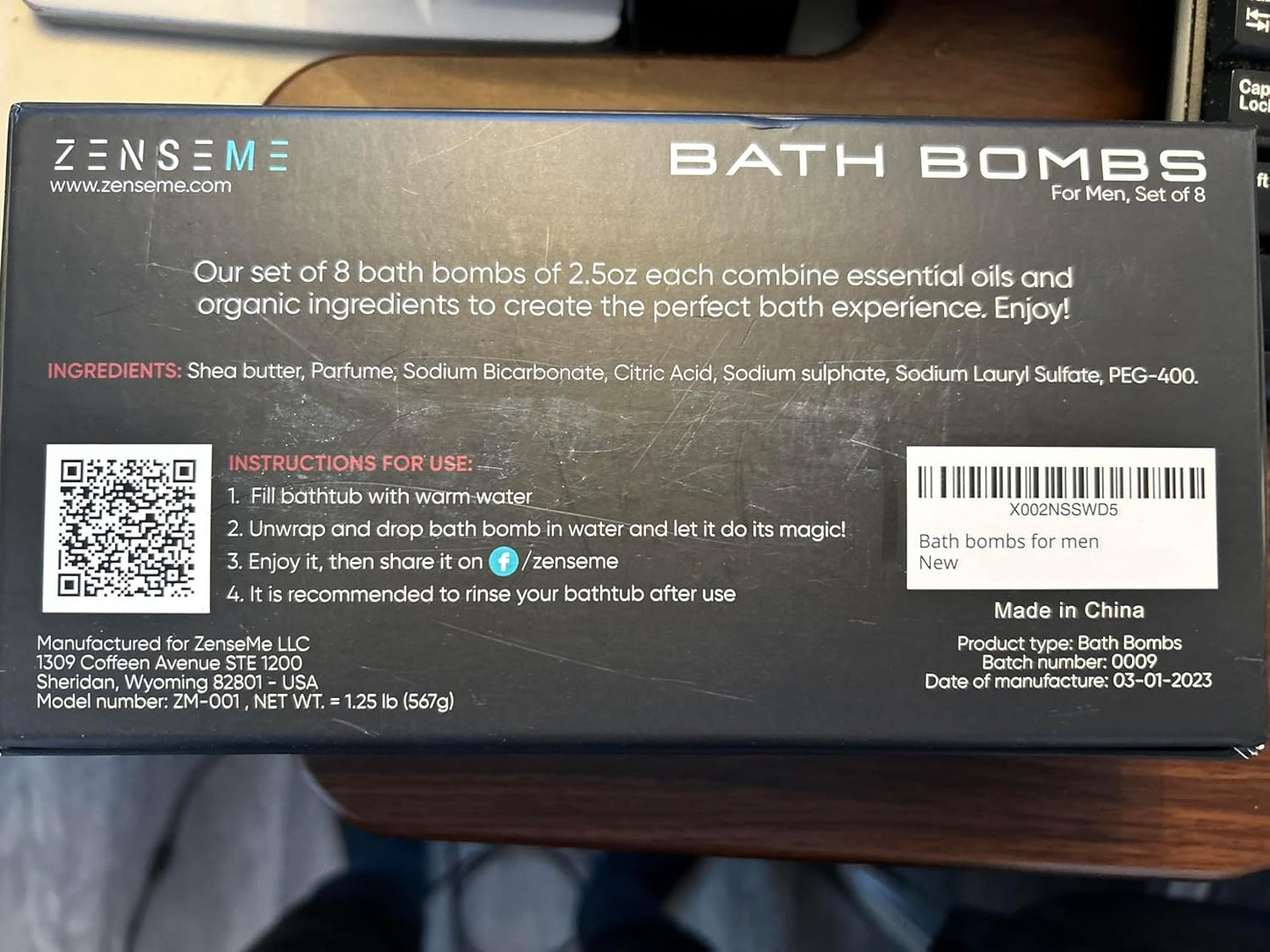 Bath Bombs for Men - Gift Set of 18 Square Shaped Handmade Natural Bath Bombs of 2.5 oz w/Essential Oils, Unique Manly Scents, for Boyfriend, Husband, Father - 18 Pack Square