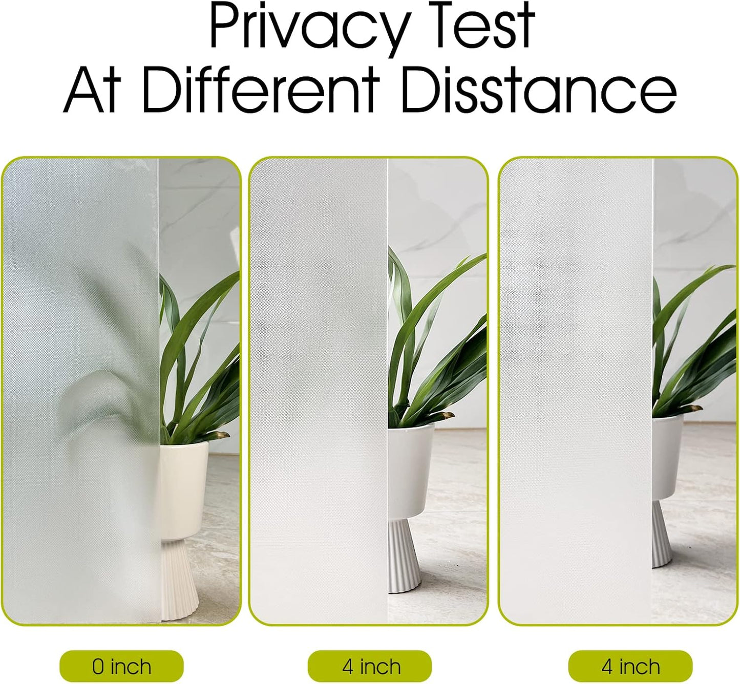 KESPEN Total Blackout Window Film Privacy Static Cling 100% Light Blocking Room Darkening Window Cover Heat Control Anti-UV Glass Sticker Window Tint for Home with Grid Line, 17.5 Inch X 6.5 Feet