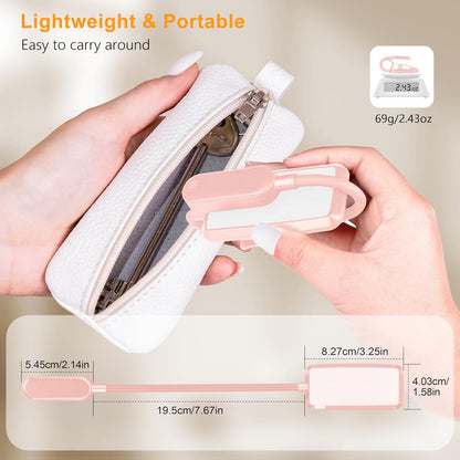 Gritin 16 LED Rechargeable Book Light for Reading in Bed- Eye Caring 3 Color Temperatures, Stepless Dimming Brightness, 80 Hrs Runtime, Lightweight Flexible Clip on Light for Book Lovers
