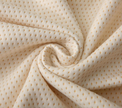 Waterproof Organic Mattress Protector Queen Size – Premium Soft Organic Cotton Surface Mattress Cover – Noiseless & Breathable 250 GSM Mattress Pad – Deep Pocket Fitted Design