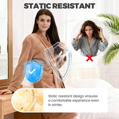 PJGGZ Towel Robe for Women – Soft Absorbent Kimono Bathrobe, Quick-Dry Spa Shower & Hotel Use