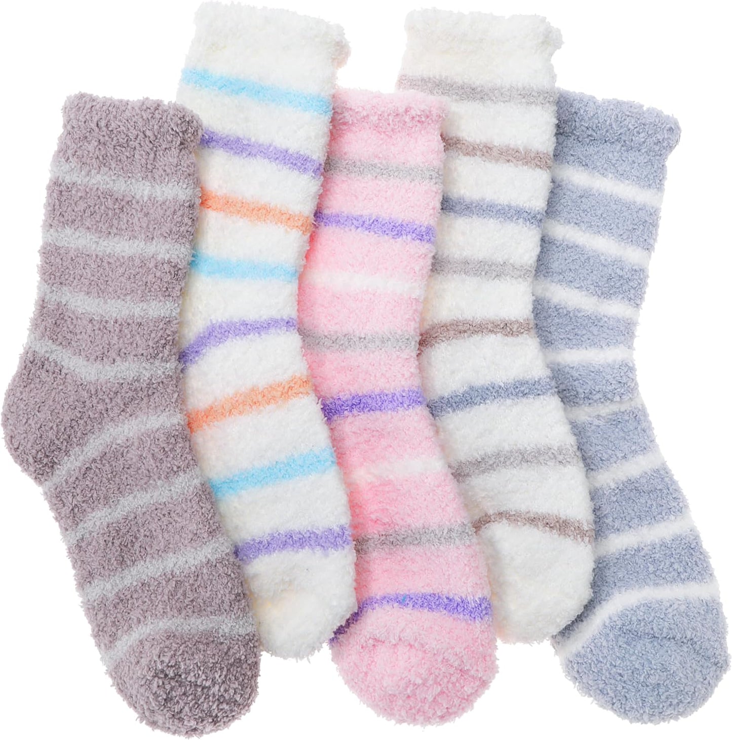 EBMORE Womens Fuzzy Socks Slipper Fluffy Cozy Comfy Cabin Plush Warm Winter Sleep Home Soft Socks
