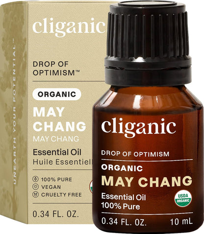 Cliganic Organic Lavender Essential Oil - 100% Pure Natural Undiluted, for Aromatherapy Diffuser | Non-GMO Verified - Colors A
