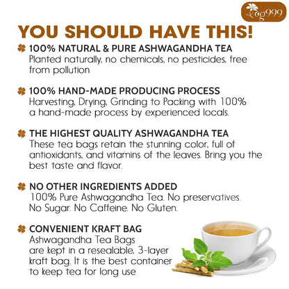 120 Bags Premium Turmeric Ginger Cinnamon Tea, Improve Digestion, Support Brain, Weight, Skin and Sleep, Eco-Conscious Tea Bags and Premium Natural Ingredients. Turmeric Ginger Herbal Tea. No Sugar, No Caffeine, No Gluten, Vegan.