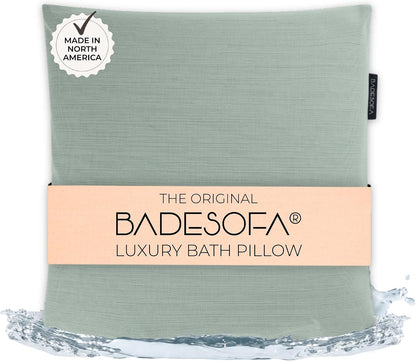 BADESOFA® Luxury Bath Pillow M in Ivory, Quick-Drying Bath Back Pillow