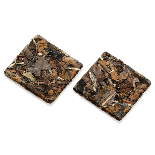 ChaWuWarmSun-[B] Aged ShouMei White Tea Flaky - 20 Individual Packs