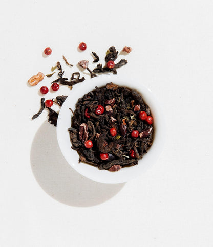 Art of Tea Organic French Lemon Ginger 1.5oz Loose Leaf Tea Tin, Caffeine Free Herbal Tea, Organic Rooibos & Lemongrass Ginger Tea, Premium Loose Leaf Herbal Tea for Relaxation & Digestion