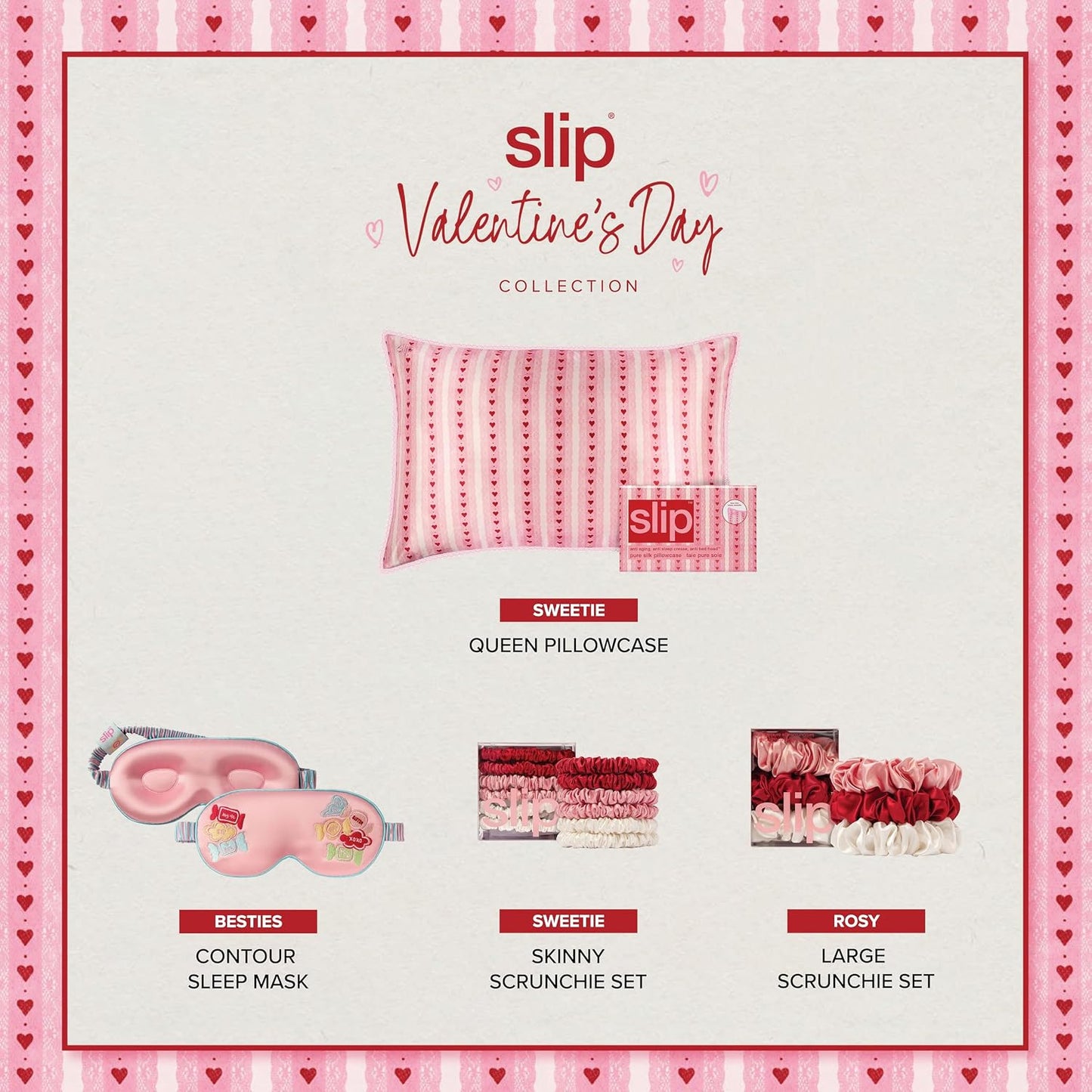 slip Large Scrunchie Multi | Set of 3 Pure Silk Large Scrunchies | Includes 1 Pink, 1 Caramel, 1 Black | 100% Mulberry Silk, Anti-Crease, Gentle on Hair, Reduces Breakage | Stylish & Durable