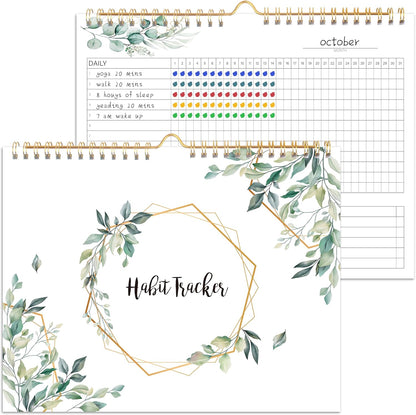 Habit Tracker Calendar- Daily, Weekly & Monthly Habit Tracker Journal