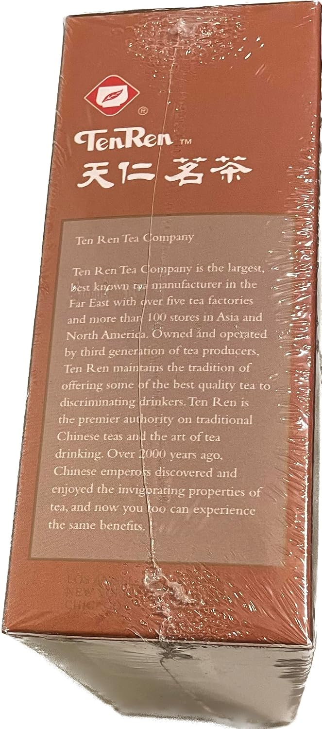 TenRen Oolong Tea (50 Tea Bags, Individually Sealed)