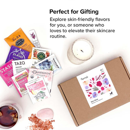 Sippingly Night Time Tea Sampler – 40 Herbal Teas – 10 Flavors from Top Brands – Chamomile, Lavender, Passionflower – Perfect Relaxation & Calm Support – Ideal Wellness Gift – Kosher, Gluten-Free