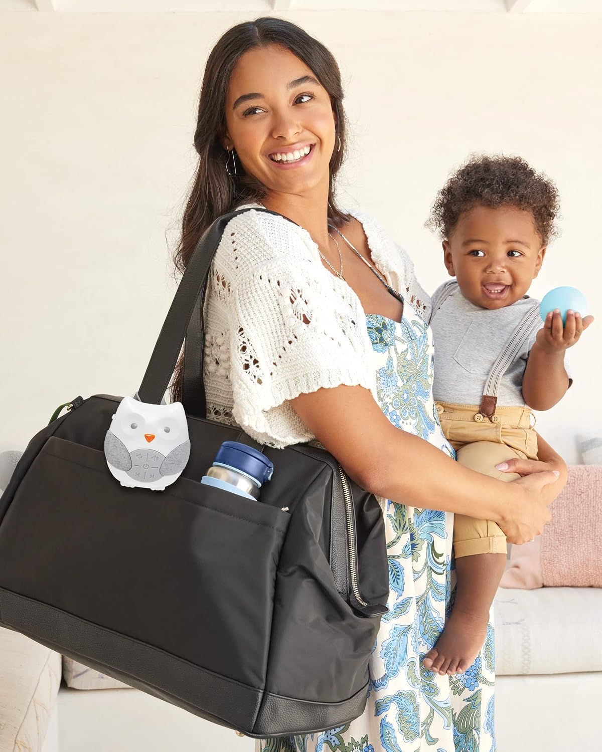 Skip Hop Portable Baby Sound Machine, Stroll & Go, Owl