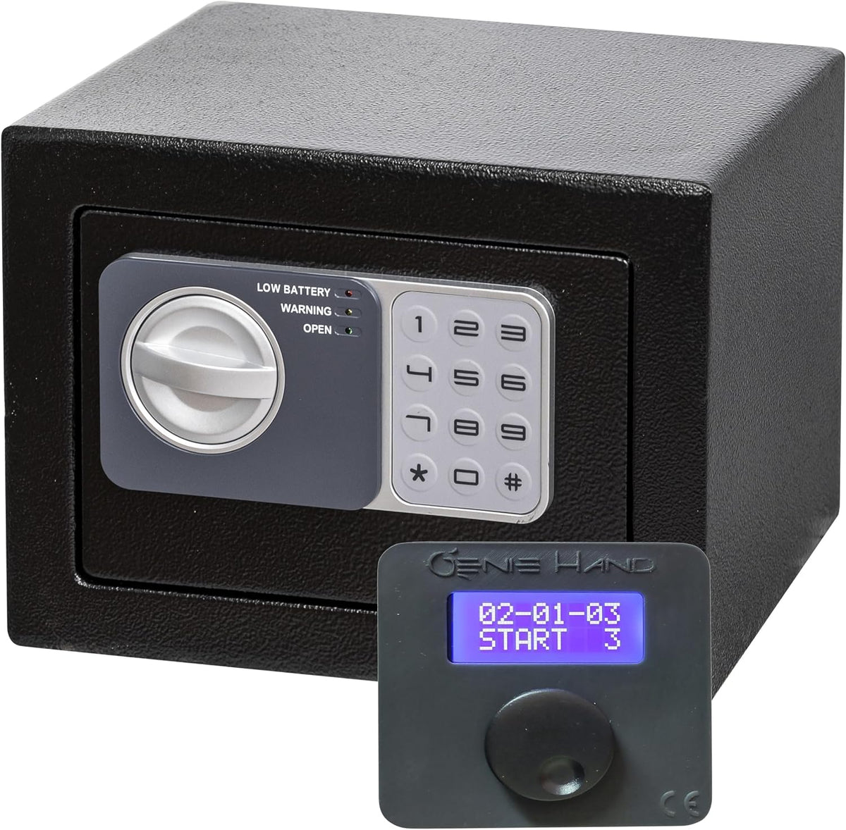 Genie Hand – Time Lock Safe Countdown – B-Class Lock – Anti Bounce Technology