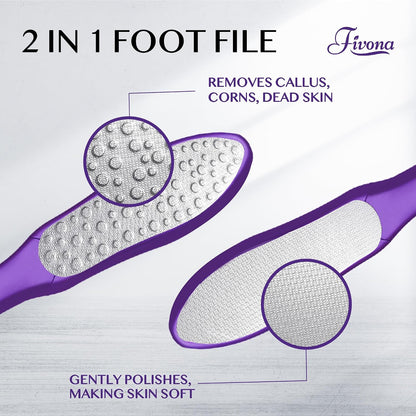 Fivona Tea Tree Foot Soak Blend 14.1 oz - Epsom Salt with Essential Oils for Healthy Toenails, Soothing Relief, Callus Softening - Pedicure Therapy for Soft, Rejuvenated Feet