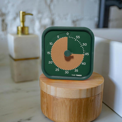 Time Timer MOD - Home Edition - Individual Sized 60 Minute Visual Countdown Timer for ADHD, Adults, Students, and Pomodoro with Silent Operation (Metallic Midnight)